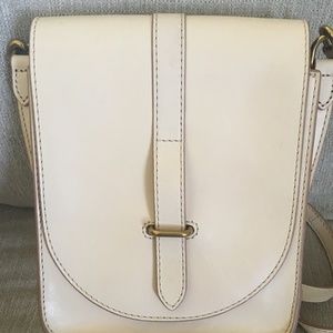 Frye Ilana Shoulder Crossbody Bag Neutral Light